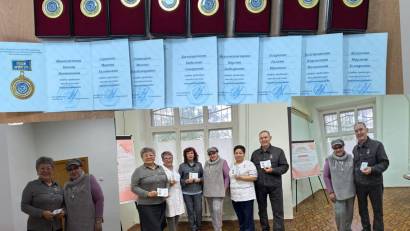 АИТВ-инфекциясының алдын алу қызметінің сегіз қызметкері «Еңбек ардагері» медальдарымен марапатталды